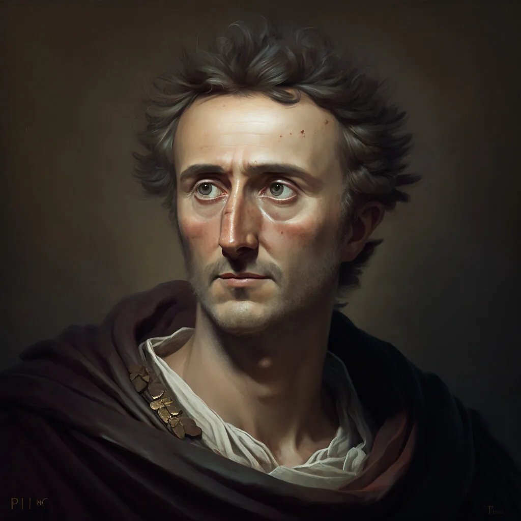 Plinius der Ältere | AI Portrait