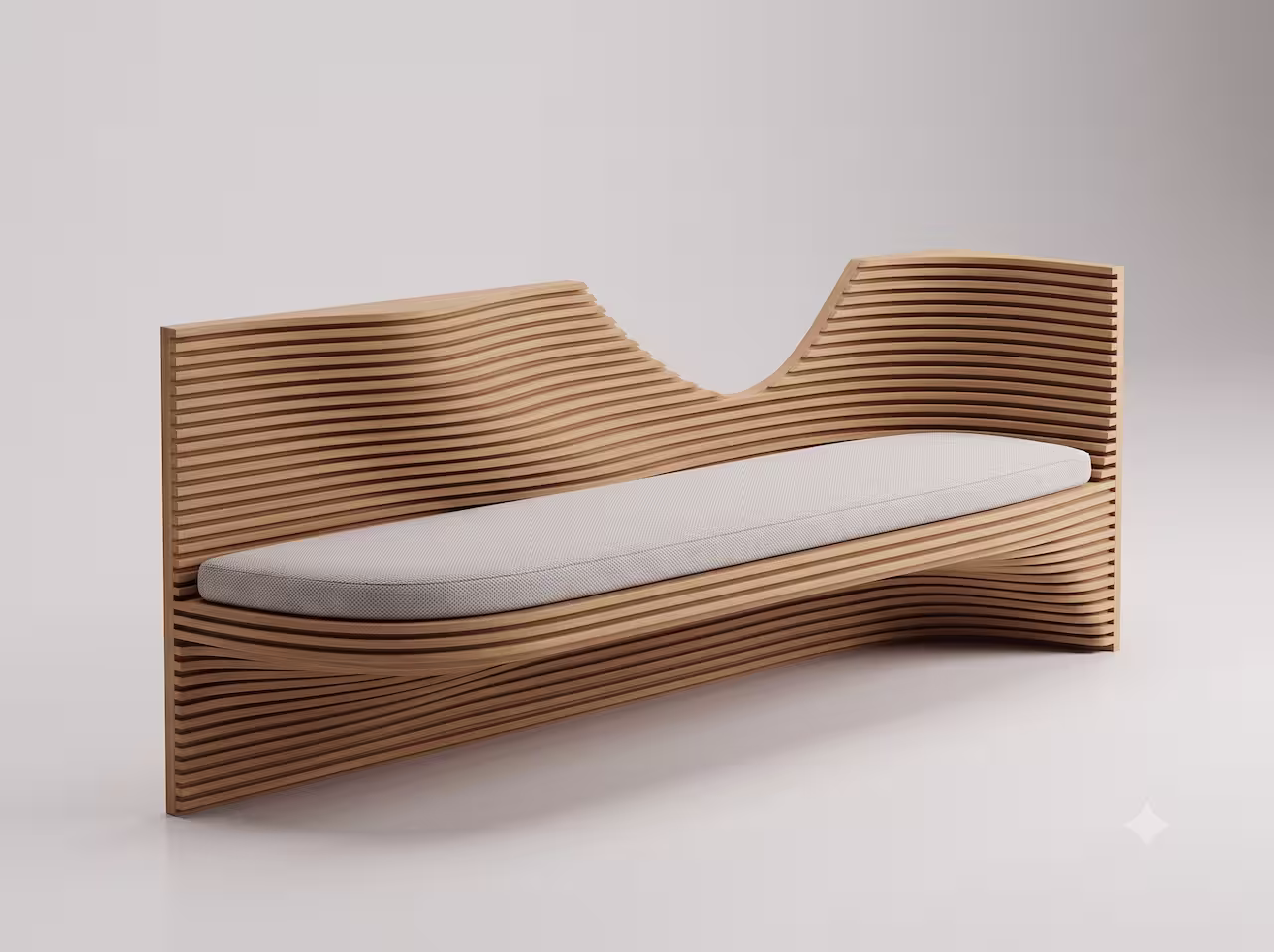 bank freigestellt horizontal parametrisch
