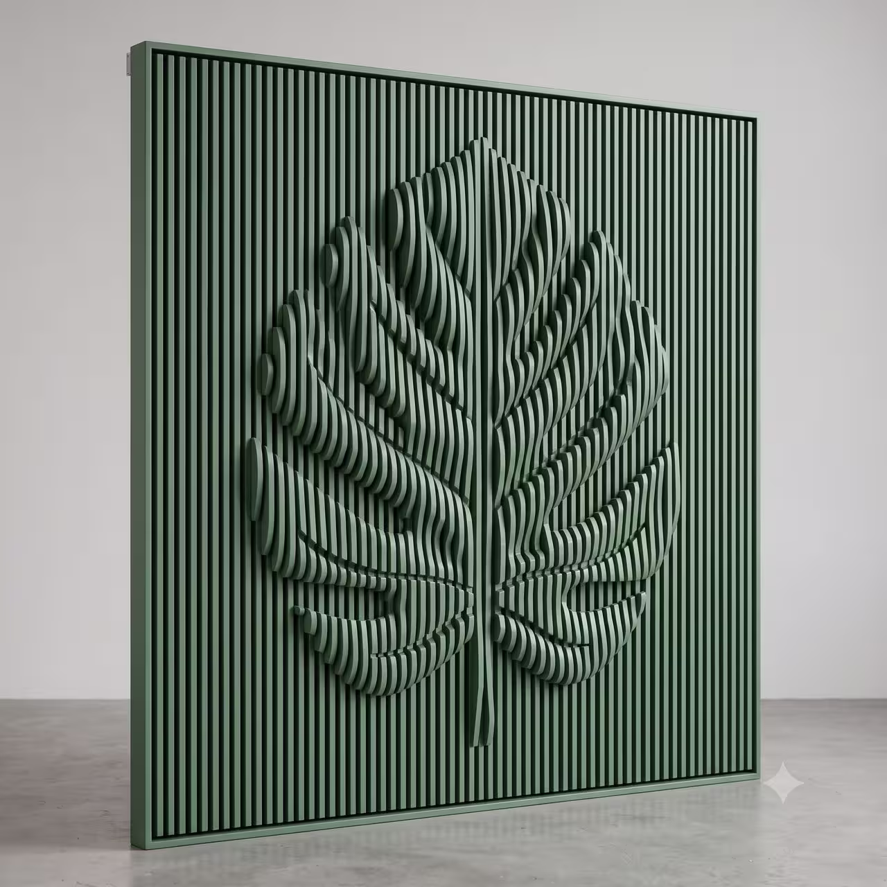 kunst parametrisches blatt gemini 3 6