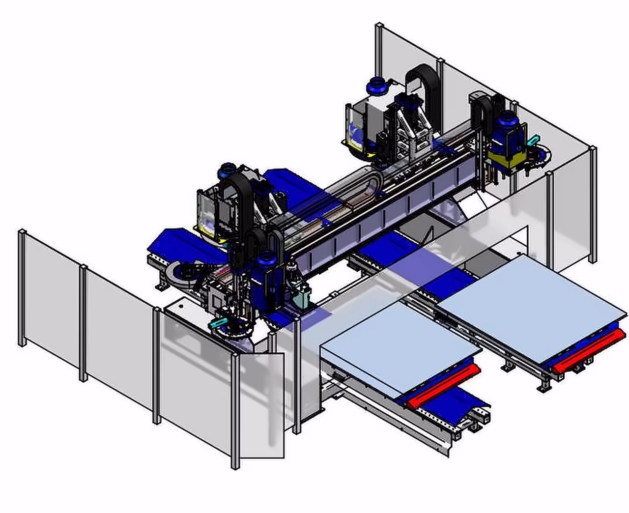 Dynamische CNC-Portalfräse